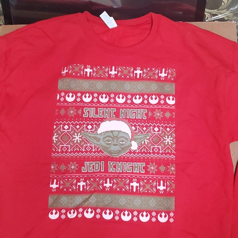 YODA xmas sweater